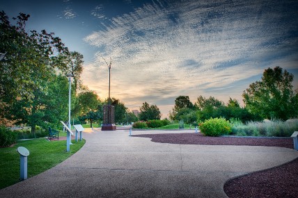 The Red River Journey outside walking trail