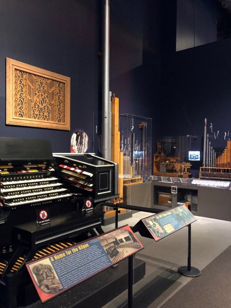 The Kilgen Theatre Organ exhibit