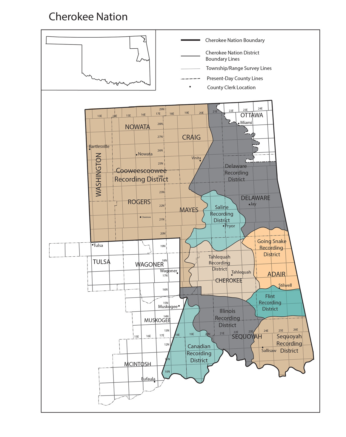 Thumbnail of Cherokee Nation map