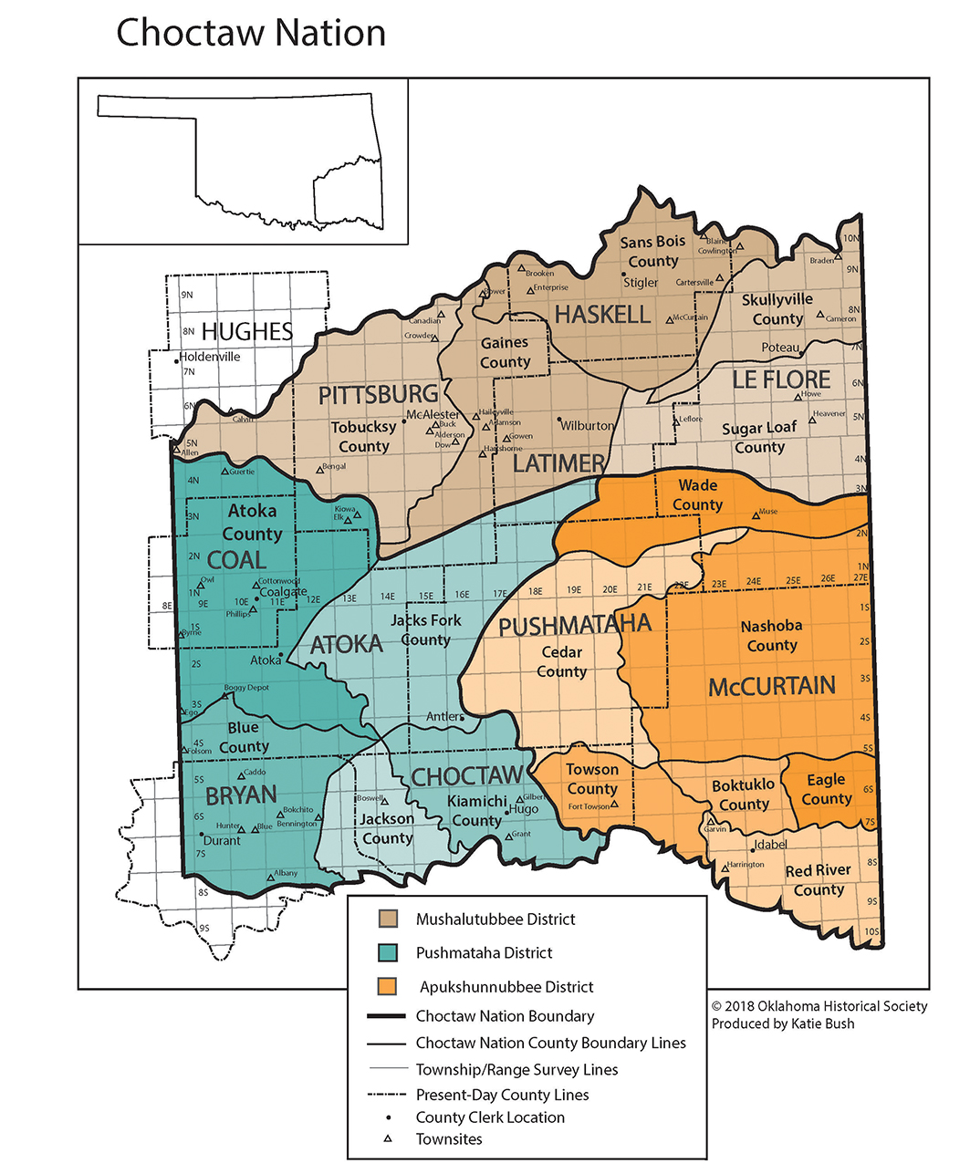 Thumbnail of Choctaw Nation map